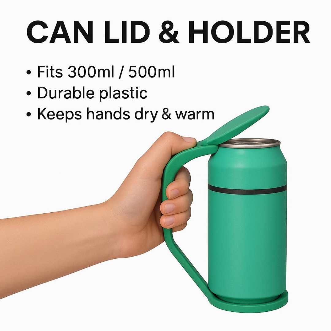 Support with a Hinged Lid for Soda Sans.